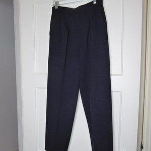 St John Basics Black Knit Pants Size 8